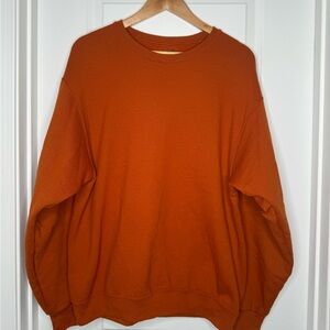 Burnt Orange Crewneck